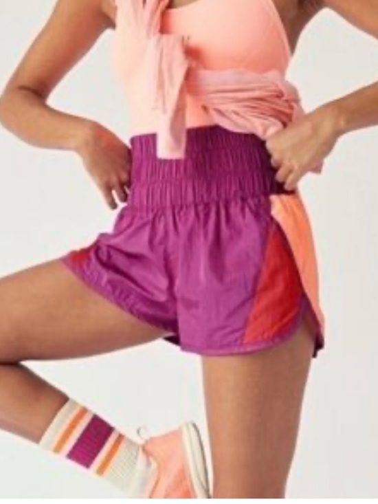 FP Movement by Free People Pants - Women's  Free people way home- high Waist Colorblock Running Shorts -